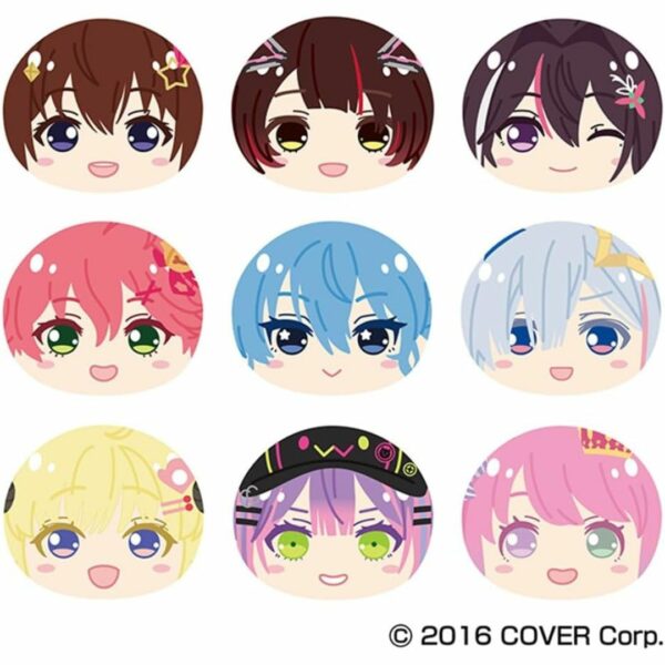 Hololive Manjuu Nginigi Mascot #1 9pcs (PO-24)