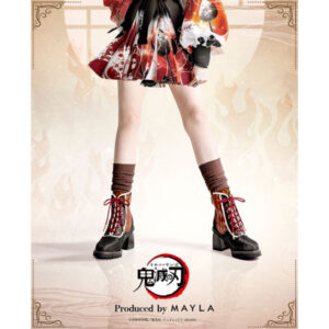 Mayla X Demon Slayer Iconic Boots (Kyajura Rengoku)