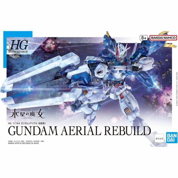 Figure Gundam HG 1/144 Gundam Aerial (modified) "MSG: The Witch of Mercury" (PO-24)