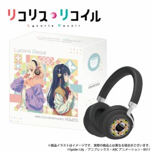 ONKYO x Lycoris Recoil headphones ANIMA AOW03 (Wireless Headphone) (PO-24)