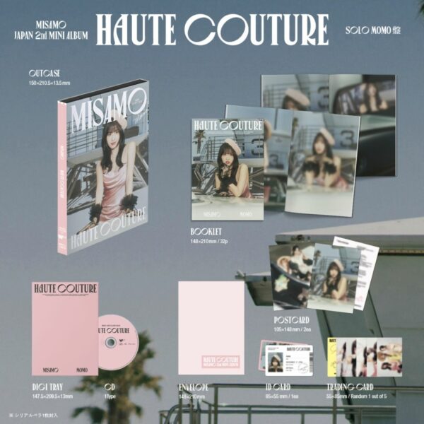 [CD] MISAMO - HAUTE COUTURE MOMO edition with bonus (PO-24)