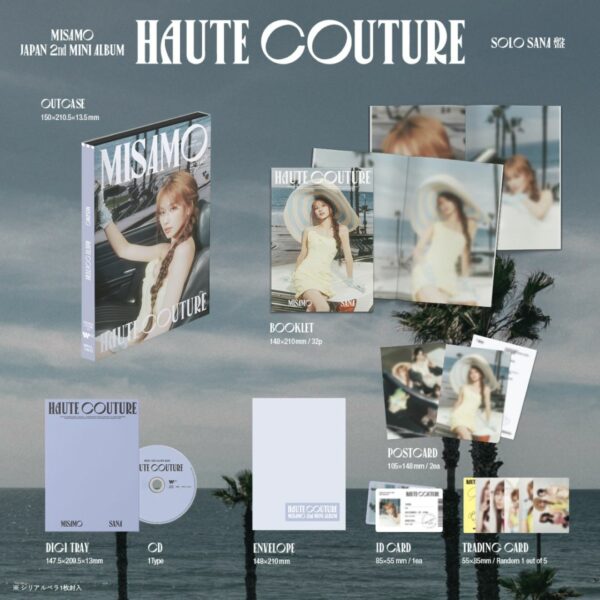 [CD] MISAMO - HAUTE COUTURE SANA edition with bonus (PO-24)