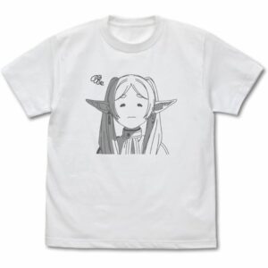 COSPA Sousou no Frieren T-Shirt - Frieren T-Shirt WHITE size L (PO-24)