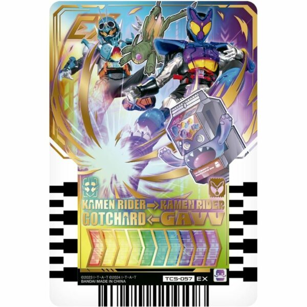 [DX Kamen Rider] Kamen Rider Gavv DX Punching Gummy & Ride Chemie Card - Double Rider Kick Ver. (2024) Terbaik