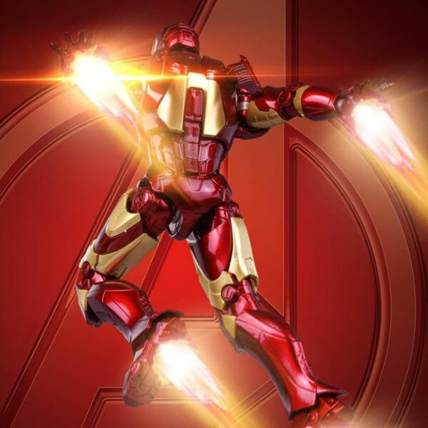 [Figure] HiPlay 1/12 Infinity Saga Iron Man MK 3 Action Plastic Model Full Set Terbaik