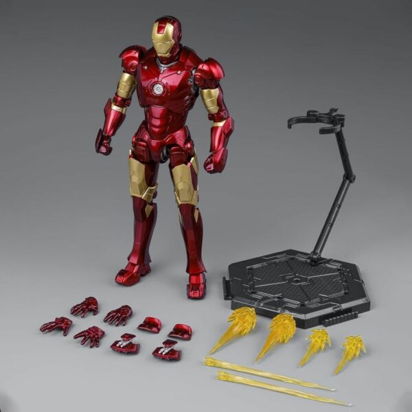 [Figure] HiPlay 1/12 Infinity Saga Iron Man MK 3 Action Plastic Model Full Set Terbaik