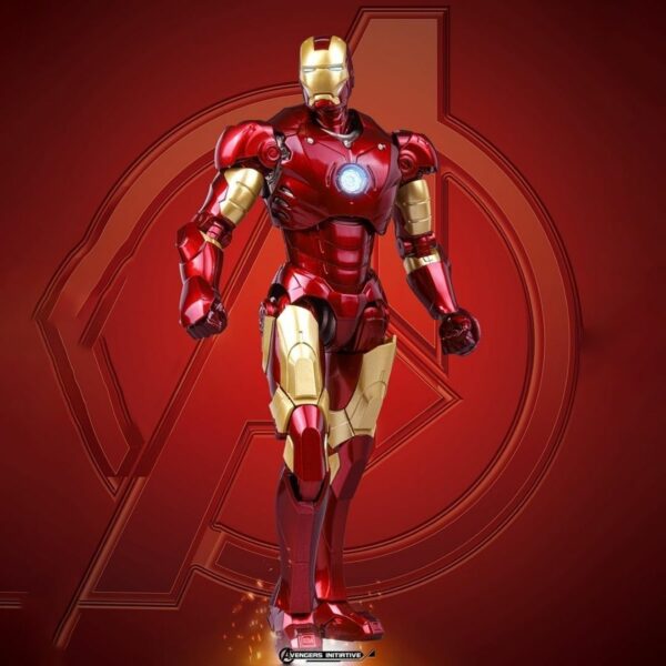 [Figure] HiPlay 1/12 Infinity Saga Iron Man MK 3 Action Plastic Model Full Set Terbaik