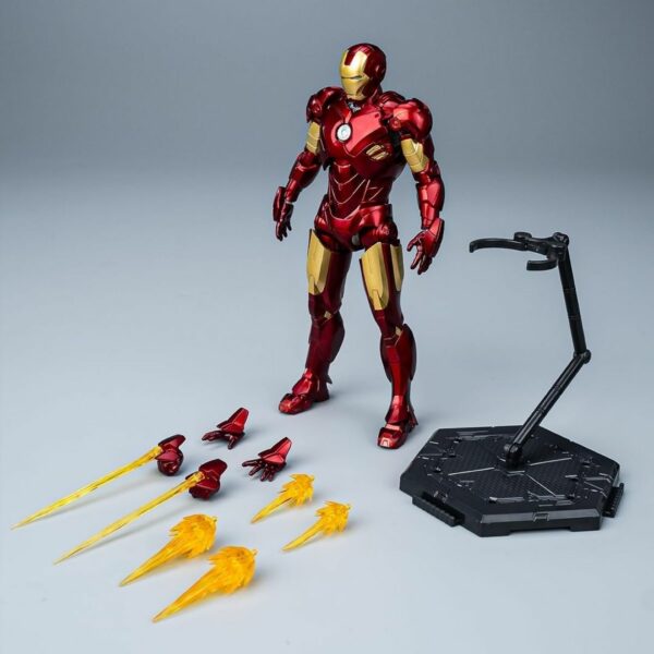 [Figure] HiPlay 1/12 Infinity Saga Iron Man MK 4 Action Plastic Model Full Set Terbaik