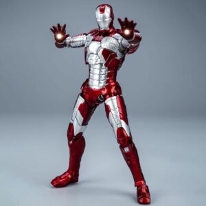 [Figure] HiPlay 1/12 Infinity Saga Iron Man MK 5 Action Plastic Model Full Set Terbaik