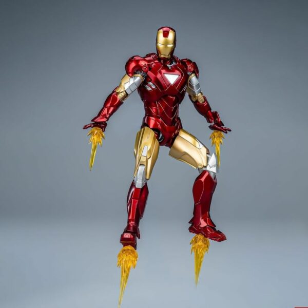 [Figure] HiPlay 1/12 Infinity Saga Iron Man MK 6 Action Plastic Model Full Set Terbaik