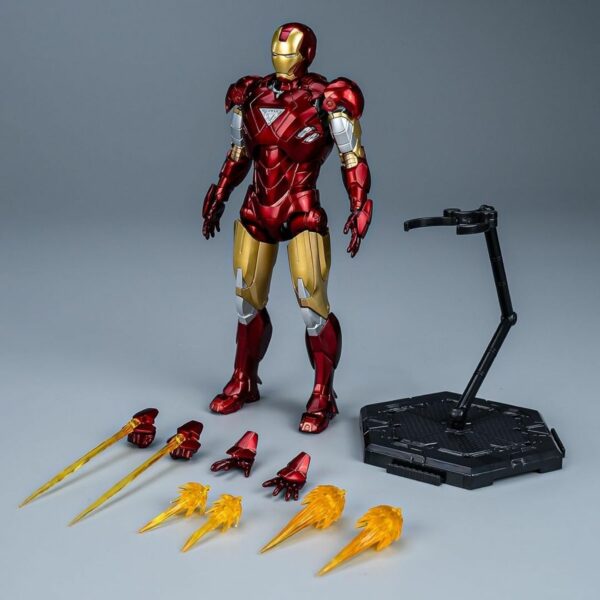 [Figure] HiPlay 1/12 Infinity Saga Iron Man MK 6 Action Plastic Model Full Set Terbaik