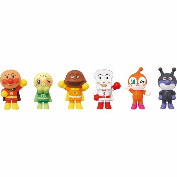 Sega Toys Anpanman Museum Series 100% Genki! Friends Set Koleksi Terbaik