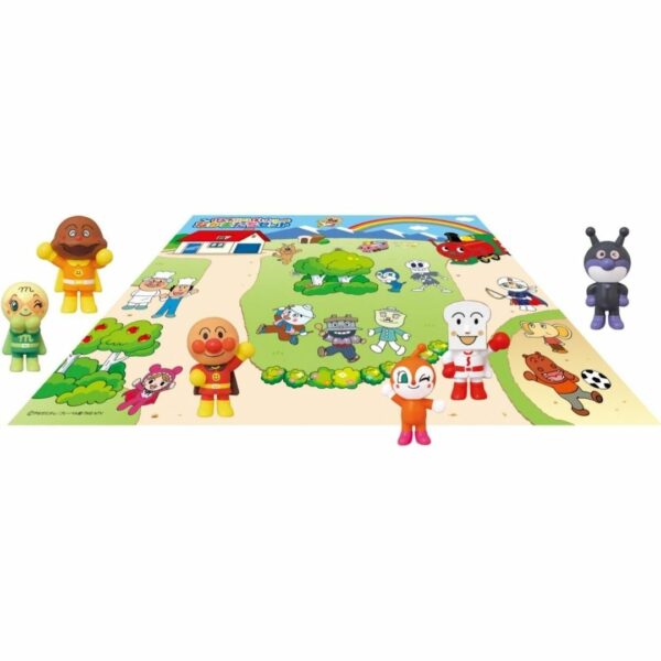 Sega Toys Anpanman Museum Series 100% Genki! Friends Set Koleksi Terbaik