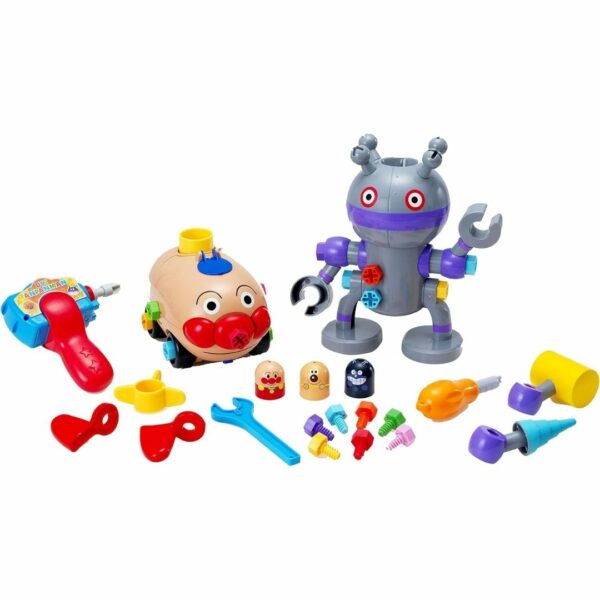 Sega Toys Anpanman Kumitate DIY Nose Punch with Screw Dandan DX (2020) Koleksi Terbaik