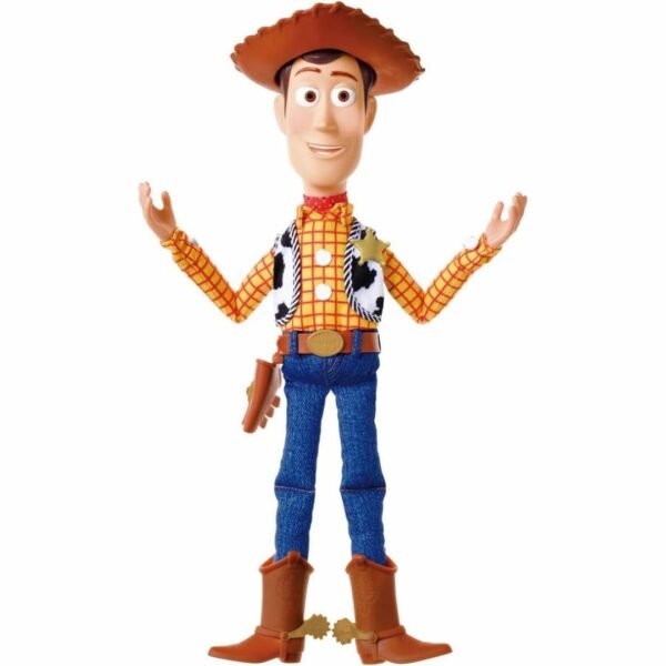 Toy Story 161042 Real Size Talking Figure Woody (Remix Version) Koleksi Terbaik