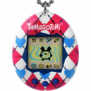 Original Electronic Game - Argyle Heart New Logo Tamagotchi