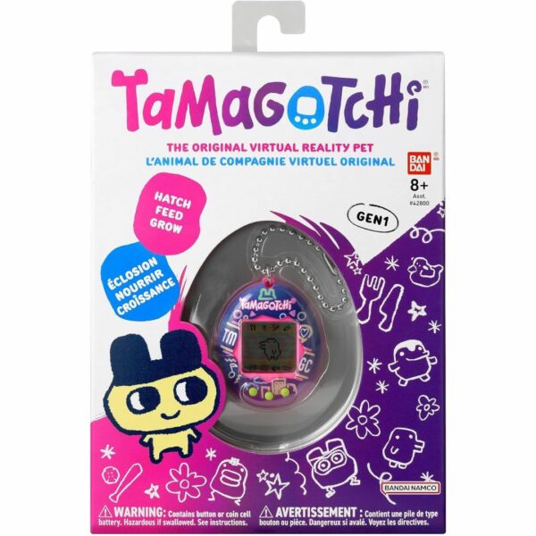 The Original Tamagotchi Neon Light Electronic Game