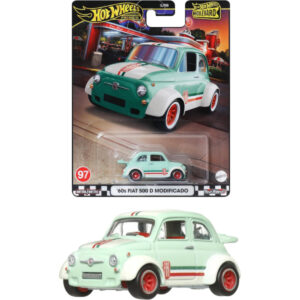 Hot Wheels HRT65 Boulevard '60s Fiat 500D Modifiado