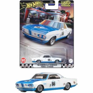 Hot Wheels 66 Chevrolet Corvair Yenko Stinger (Hot Wheels HRT69 Boulevard) Koleksi Terbaik