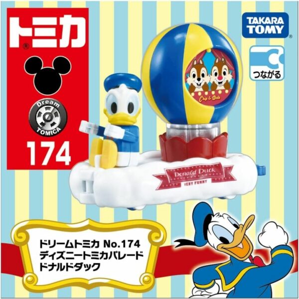 Takara Tomy DP174 Dream Tomica DTM Donald Duck Parade