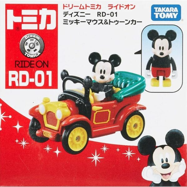 Takara Tomy Dream Tomica Ride On Disney RD-01 m Mouse and Toon Car