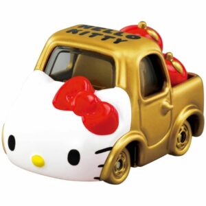 Takara Tomy Dream Tomica Hello Kitty 50th Anniversary Mini Car (Gold)