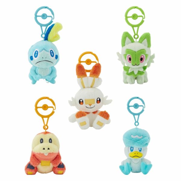 Gantungan Pokemon Mascot with Carabiner Variasi 3 (Pokemon Center)