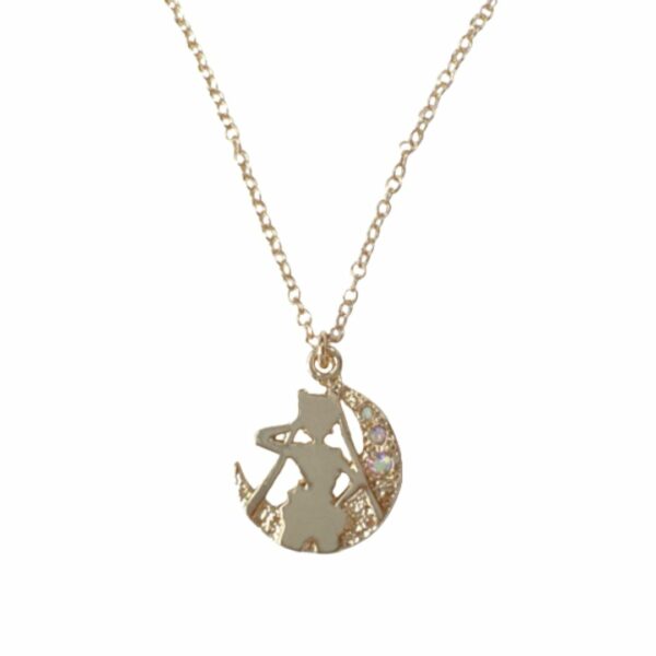 Kalung Sailor Moon Silhouette Necklace 5 Varian (Sailor Moon Store)