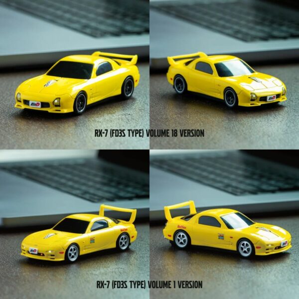 Mouse Initial D Wireless Mouse Mazda RX-7 Keisuke Takahashi (FD3S type)