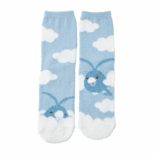 Kaos Kaki Pokemon Fluffy Socks (23-25 cm) (Pokemon Center)