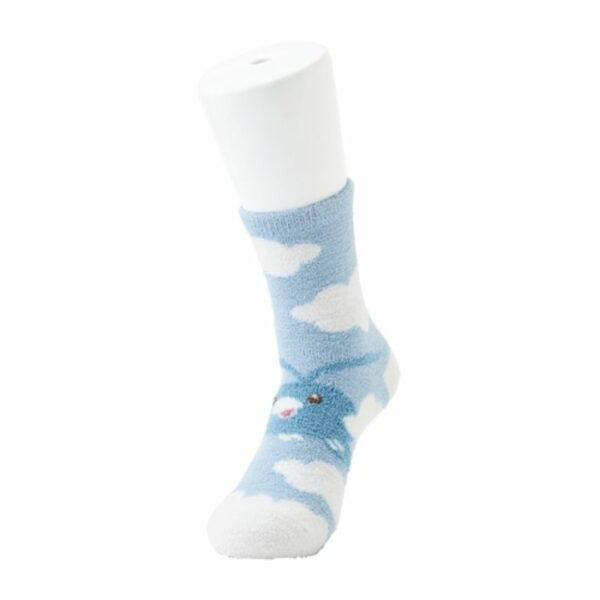 Kaos Kaki Pokemon Fluffy Socks (23-25 cm) (Pokemon Center)