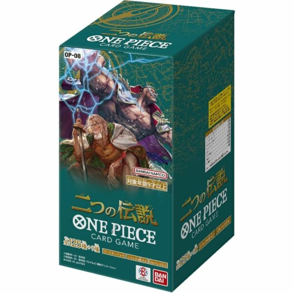 One Piece Card Game Booster Deck - Two Legends OP-08 Game Kartu Terbaru (BANDAI NAMCO)