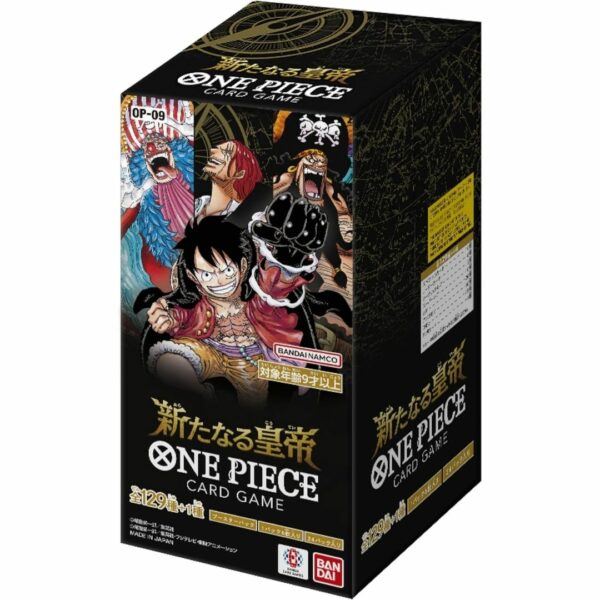 One Piece Card Game Booster Deck - The New Emperor OP-09 Game Kartu Terbaru (BANDAI NAMCO)