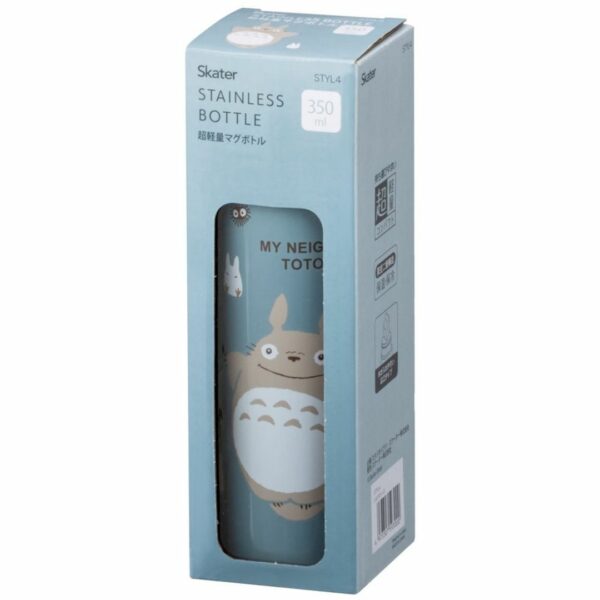 Totoro Stainless Steel Bottle Blue Tumbler 359ml