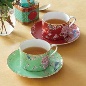 Narumi Queen Garden Cup and Saucer (2 Variants)