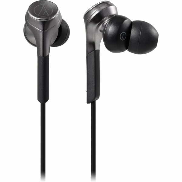 Audio Technica Earphones ATH-CKS660XBT Wireless Earphones (Silver/Gold)