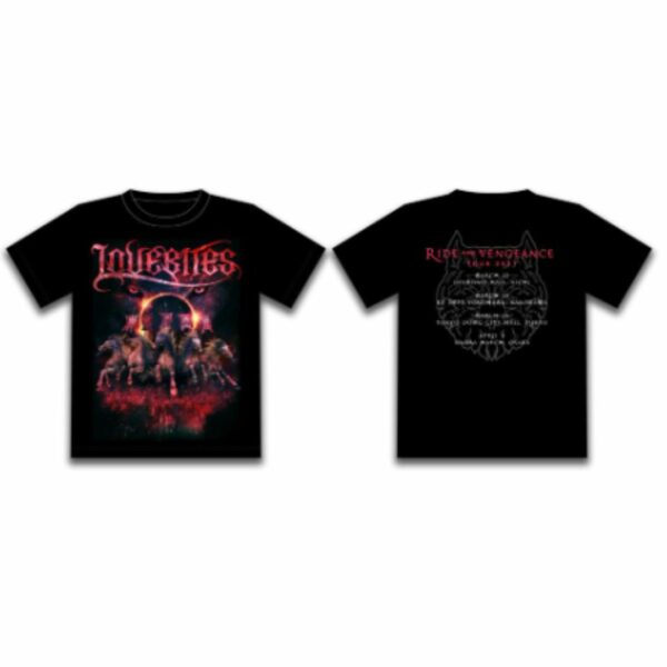 LOVEBITES Ride For Vengeance T-shirt XL