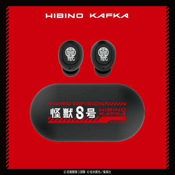 TWS Onkyo x Kaiju No 8 collaboration CP-TWS01B Hibino Kafka (PO-24)