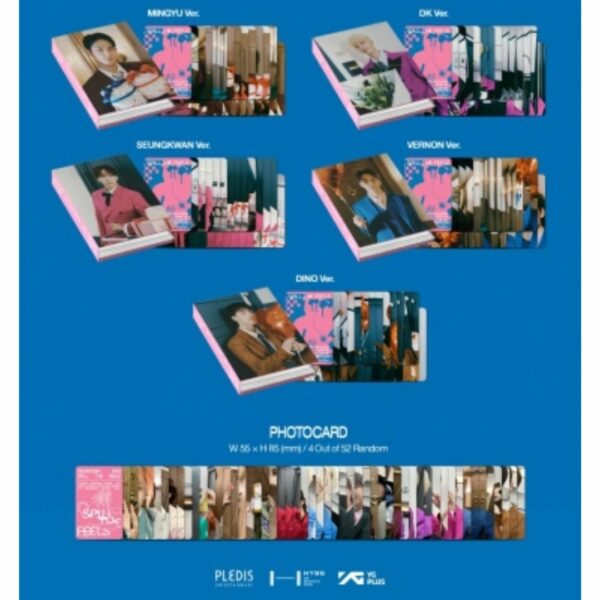 [CD] SEVENTEEN 12th Mini Album [SPILL THE FEELS] (CARAT Ver.) (PO-24)