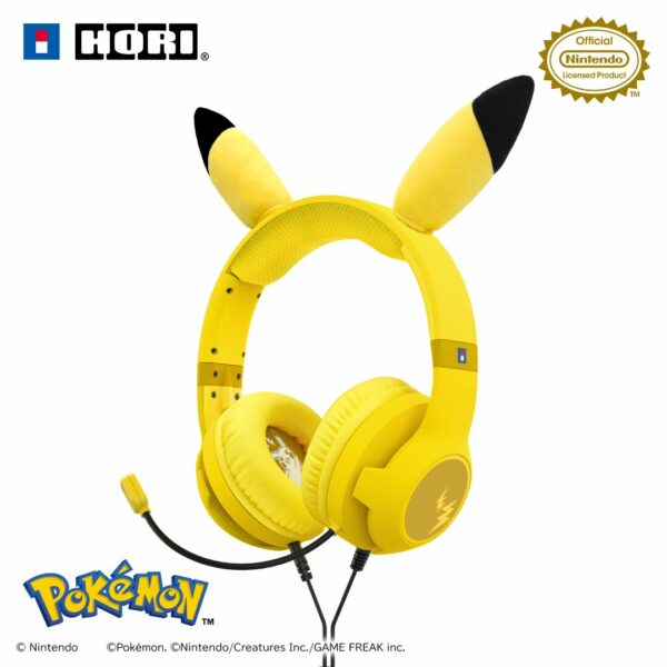 Pikachu Gaming Headset Standard for Nintendo Switch (PO-24)