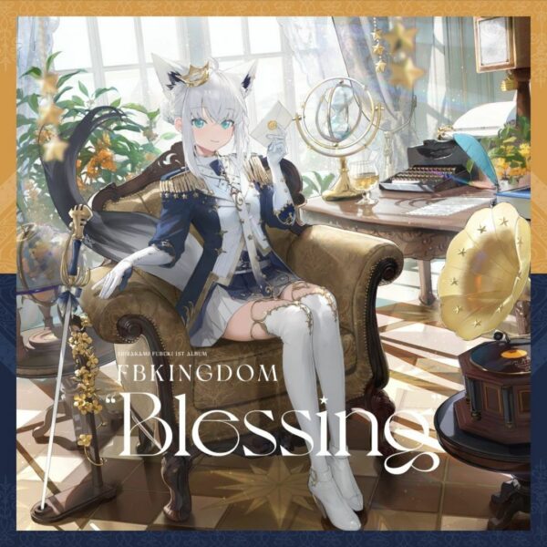 [CD] Shirakami Fubuki FBKINGDOM "Blessing" (reguler edition) with bonus (PO-24)