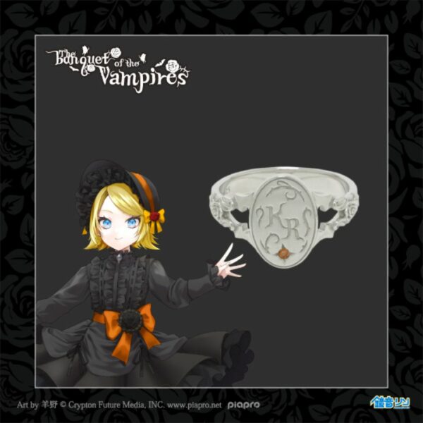 Hatsune Miku The banquet of the vampires Kagamine Rin Signet Ring (PO-24)