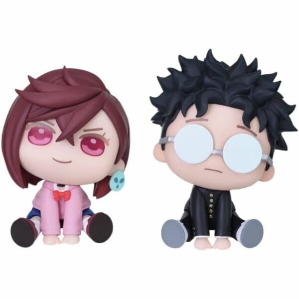 Official sega kyurumi Dandadan Mini Figure Momo and Okarun Set of 2 (PO-24)