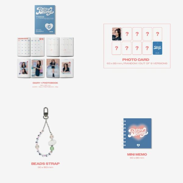 BIRTHDAY365 BOXSET TWICE JAPAN SEASON'S GREETINGS 2025 (PO-24)