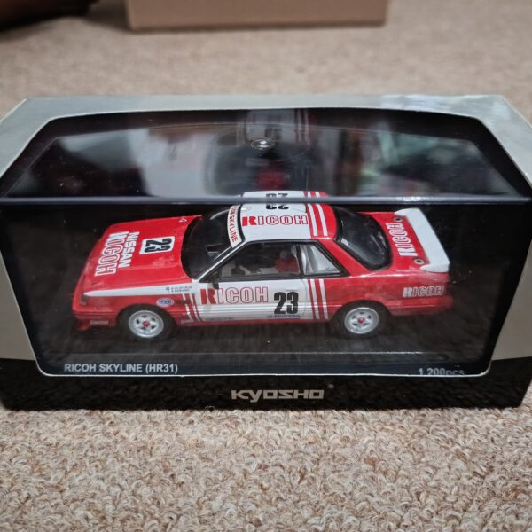 Minicar Kyosho Nissan Ricoh Skyline HR31