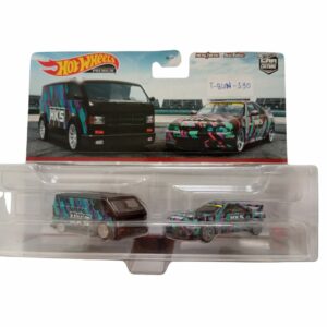 Hot Wheels premium 2 pack MBK Van and Nissan Skyline GT-R