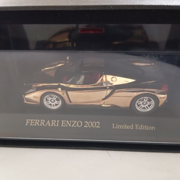 IXO Models Ferrari Enzo 2002 Gold platted Limited Edition