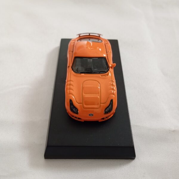 Minicar TVR Sagaris Orange 1/64