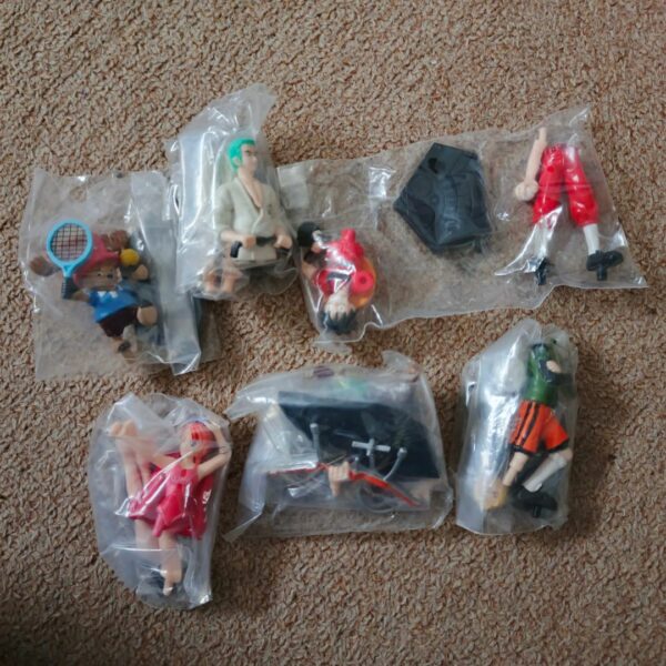 Gashapon One Piece Set Mini Figure 5pcs