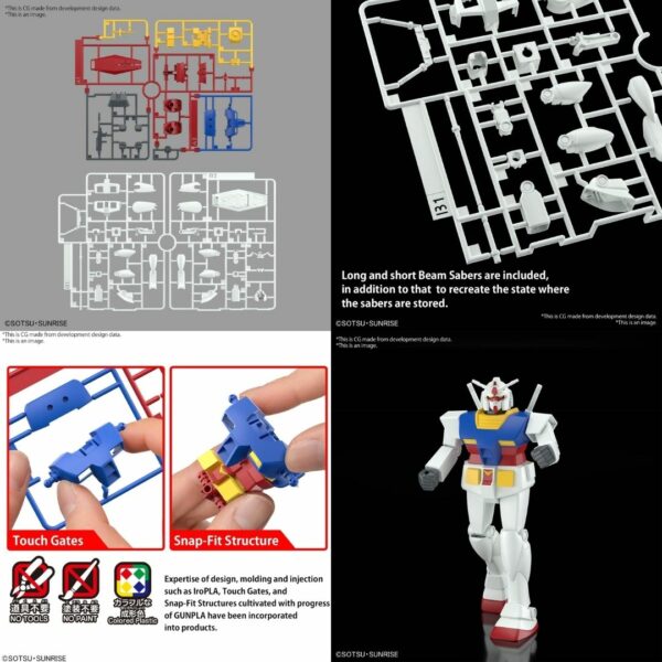 BANDAI SPIRITS Best Mecha Collection RX-78-2 Gundam REVIVAL Ver. 1/144